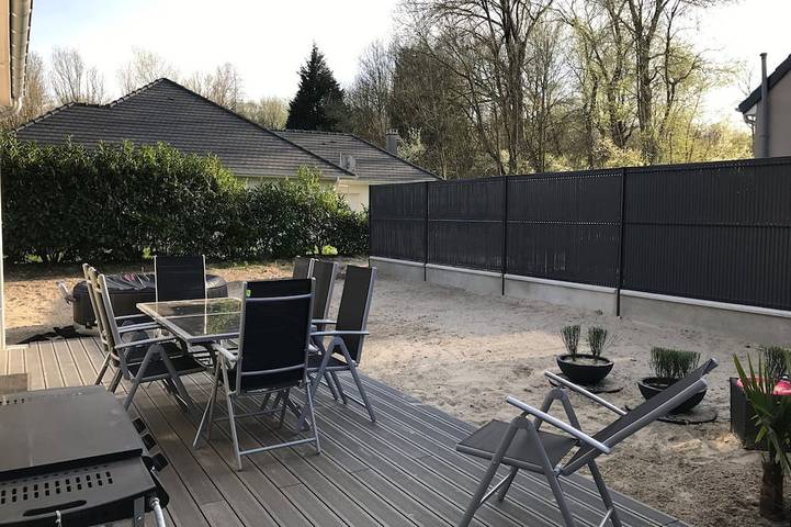 Maison de vacances pour 8 personnes, avec terrasse ainsi que jardin et jacuzzi, animaux acceptés - 1