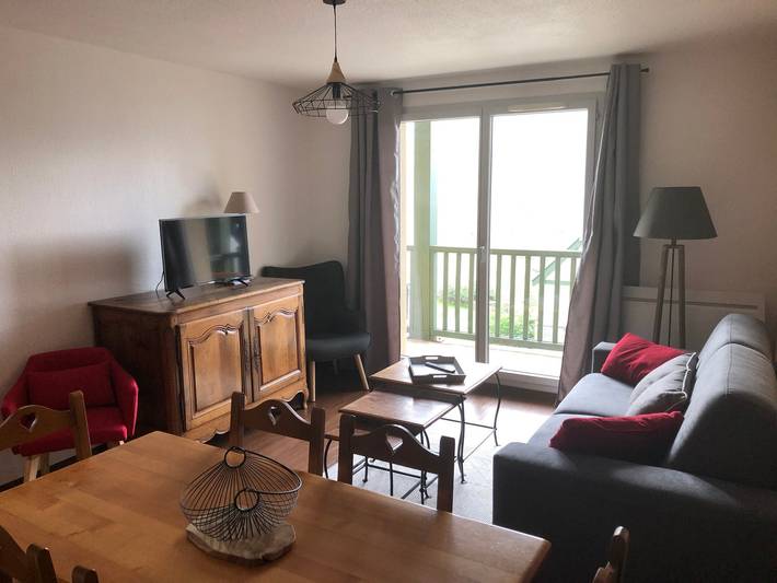 Ganze Wohnung, Gemütliche 3-Zi.-Whg. für 6 in Peyragudes mit Pistenzugang in Peyragudes, Französische Pyrenäen