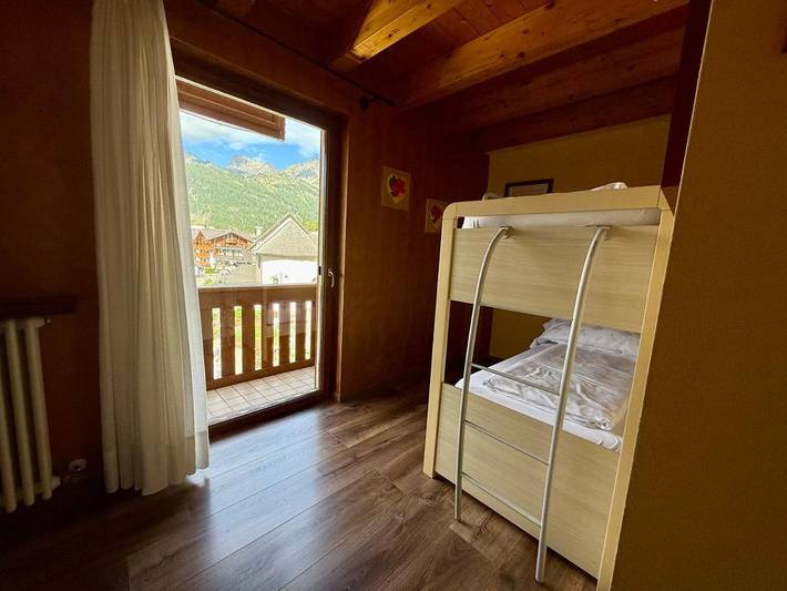 Location de vacances pour 2 personnes, avec jardin ainsi que sauna et vue, animaux acceptés à San Martino di Castrozza - 4