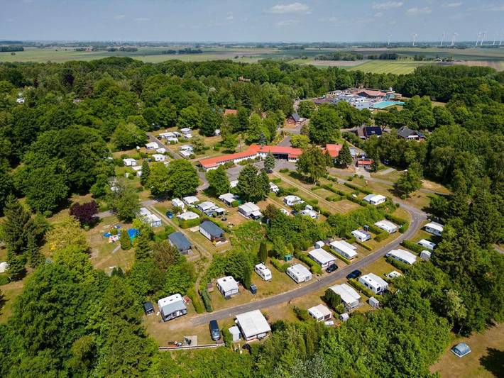 Camping voor 4 personen, met terras aan de Noordzee