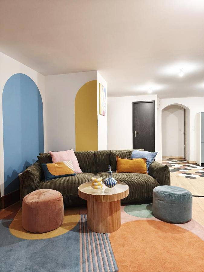 Appartement de vacances pour 6 personnes, avec vue et jardin