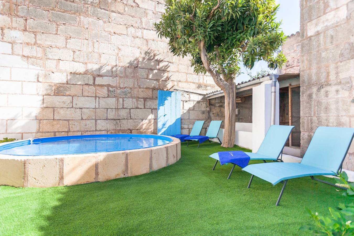 Maison de vacances Sa Lluna Blava avec piscine et Wi-Fi in Santa Margalida, Majorque du Nord