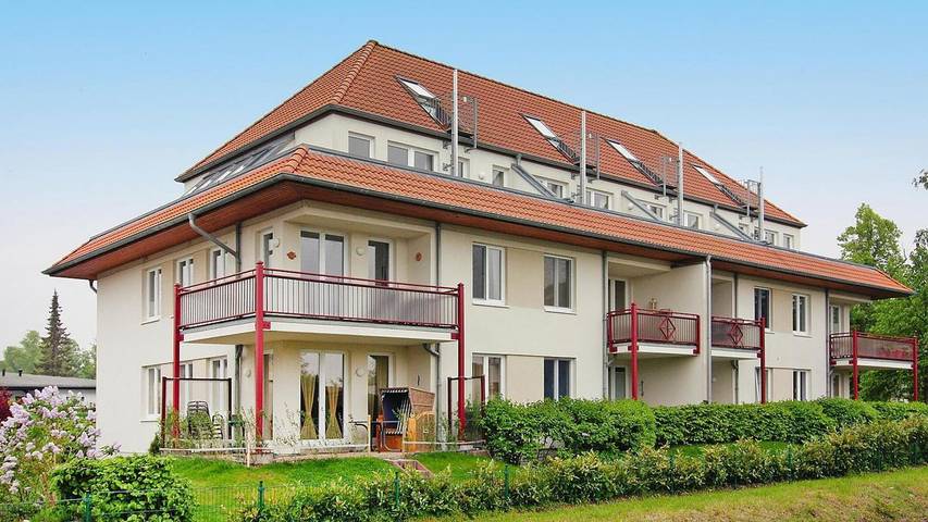 Ferienwohnung für 4 Personen, mit Terrasse, mit Haustier im Ostseebad Nienhagen