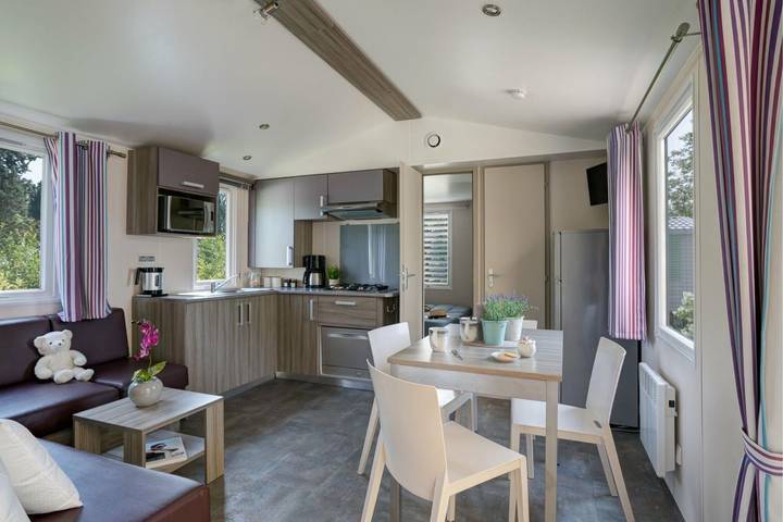 Camping für 4 Personen, mit Terrasse und Pool sowie Garten, kinderfreundlich in Ile de France - 4