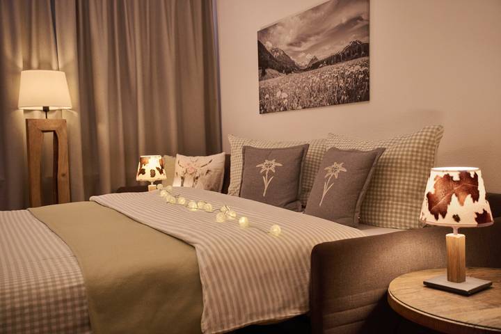 Geheel appartement, Vakantieappartement voor 2 personen met uitzicht in Oberstdorf, Zwaben (Bayern)
