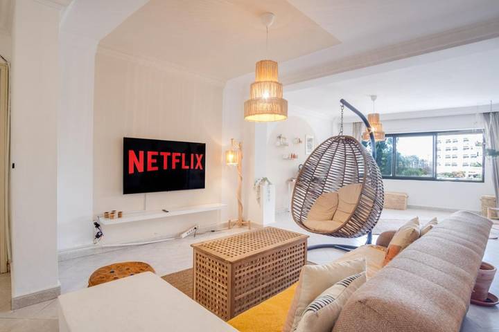 Appartement de vacances pour 8 personnes, avec vue à Tanger