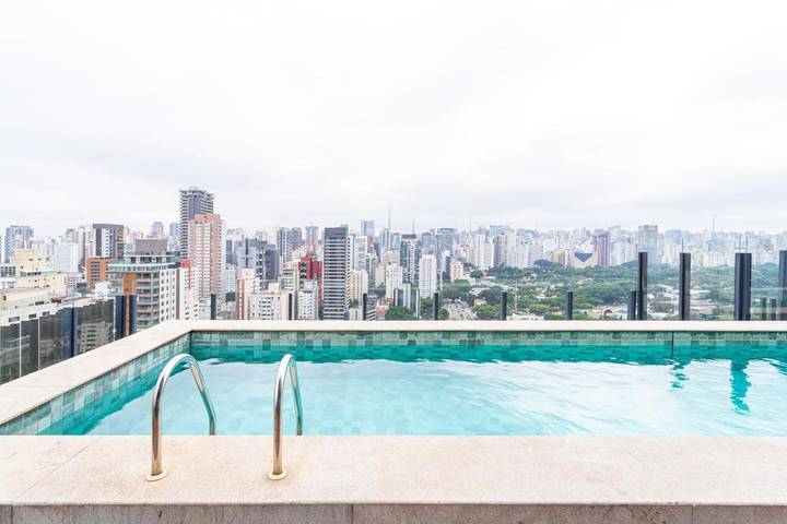Casas e apartamentos de temporada para 2 pessoas, com balcão e piscina em Pinheiros