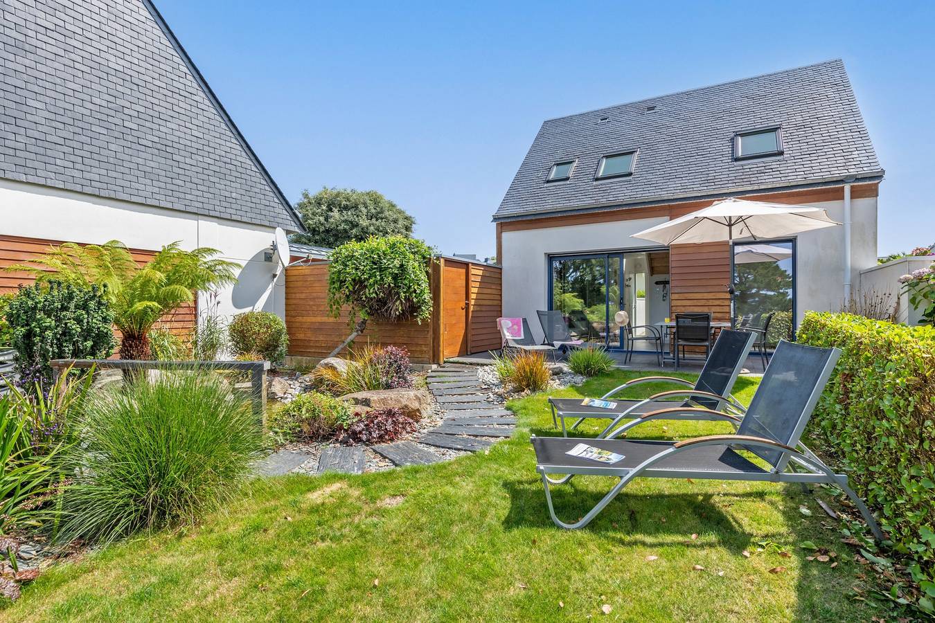 Maison De Vacances pour 4 Personnes dans Carantec, Région de Morlaix