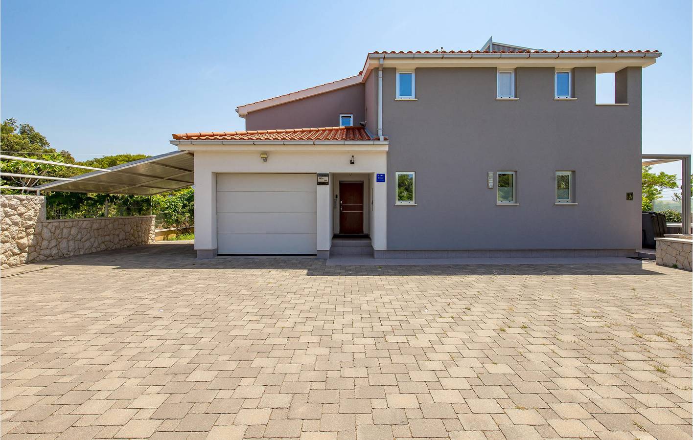 Ferienhaus für 2 Personen mit Terrasse in Palit, Rab