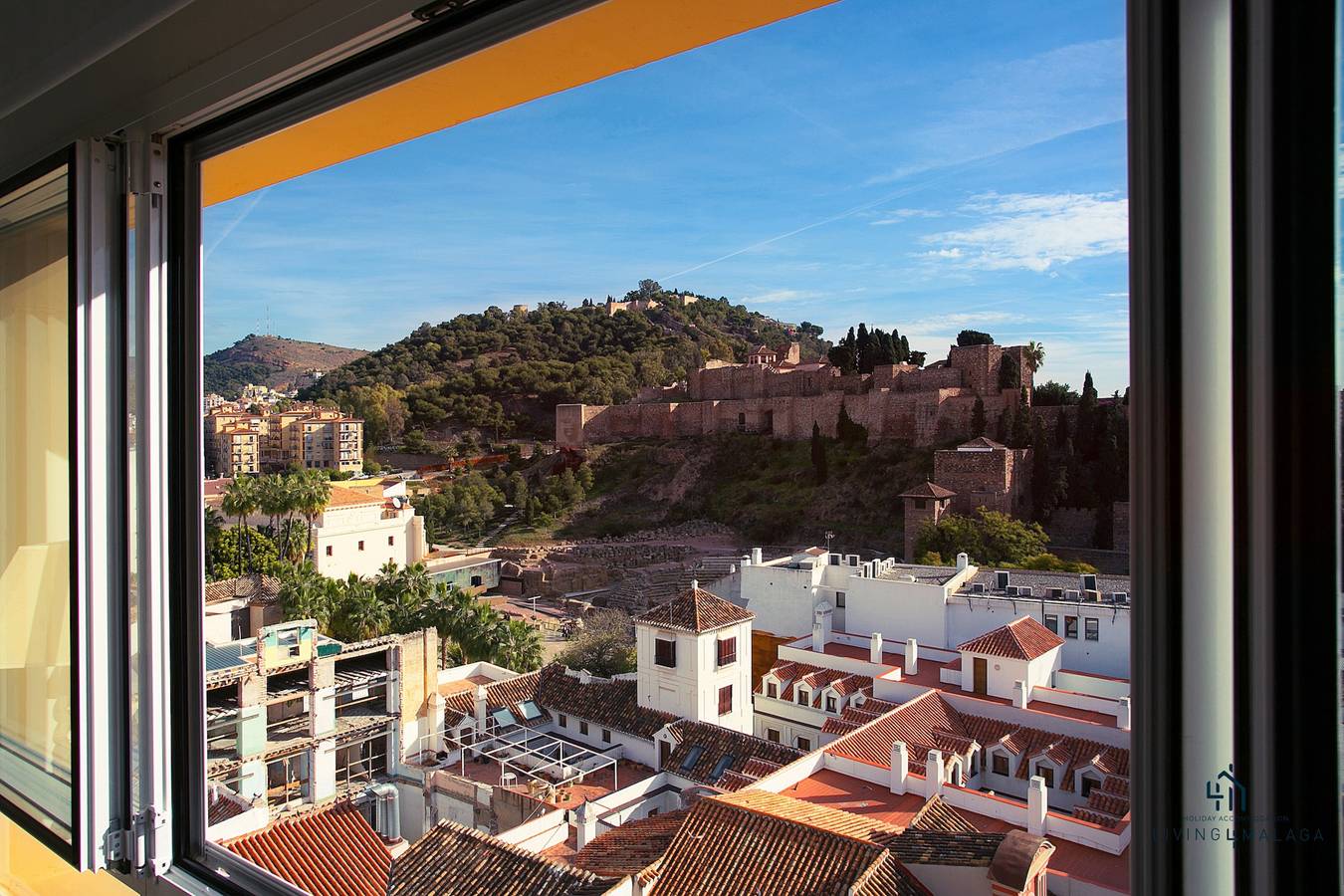 Appartement de vacances entier, Appartement de vacances pour 4 personnes avec vue sur l’océan in Malaga Centro Historico, Malaga