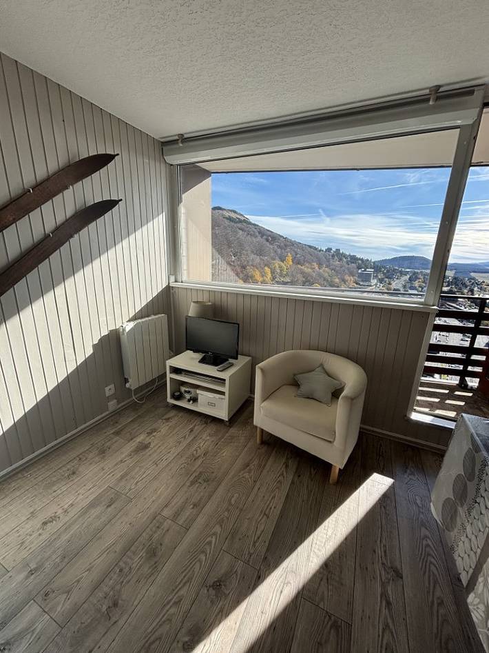 Studio pour 6 personnes, avec balcon