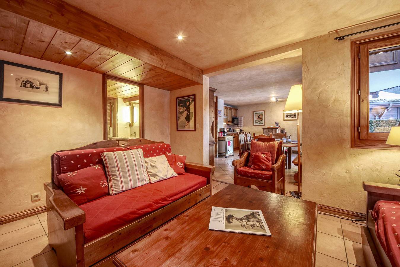 Ganze Wohnung, Apartment Tete Rousse in Les Houches, Mont-Blanc-Massiv