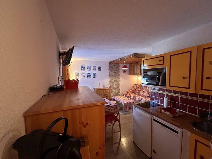 Ganze Wohnung, Apartment an der Piste - 6 Pers. in Station de Risoul, Risoul