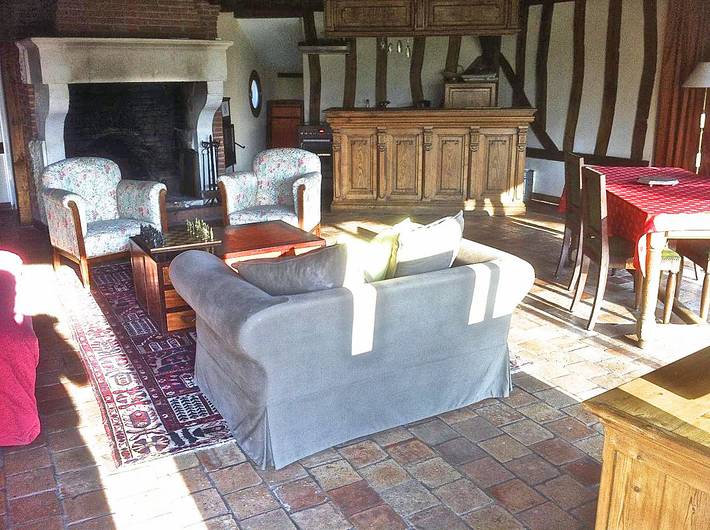 Gîte für 2 Personen, mit Terrasse und Garten in der Normandie - 3