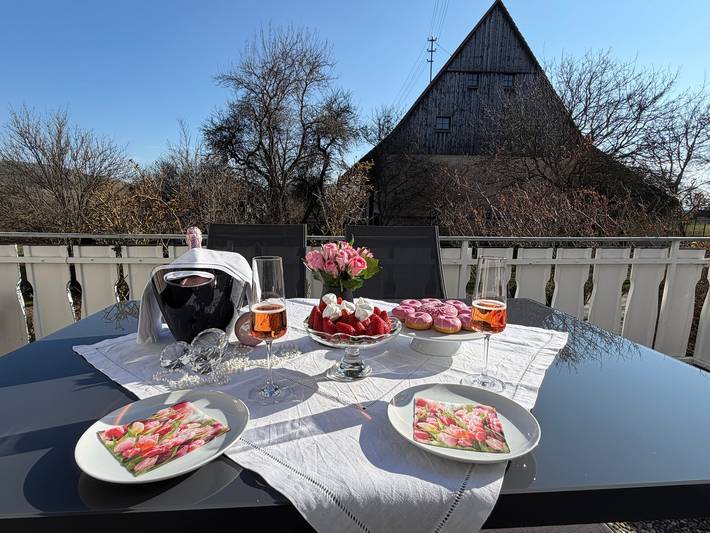 Hel lejlighed, Apartment Sieglinde with Private Terrace in Bad Dürrheim Öfingen in Bad Duerrheim, Central Black Forest