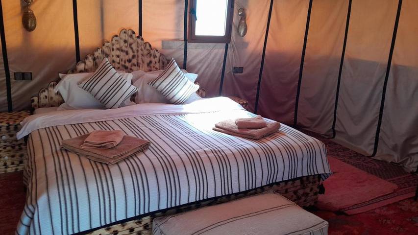 Tente pour 2 personnes, avec vue et balcon, adapté aux familles au Maroc - 2