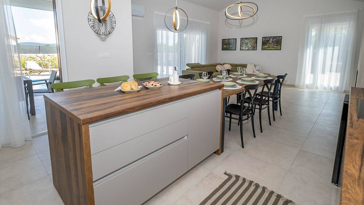 Villa für 8 Personen mit Garten in Krk Stadt, Krk