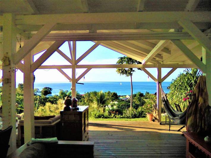 Maison de vacances pour 4 personnes, avec terrasse et vue