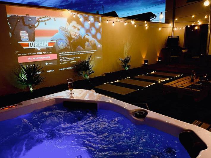 Gîte pour 8 personnes, avec jardin ainsi que jacuzzi et piscine à Widensolen