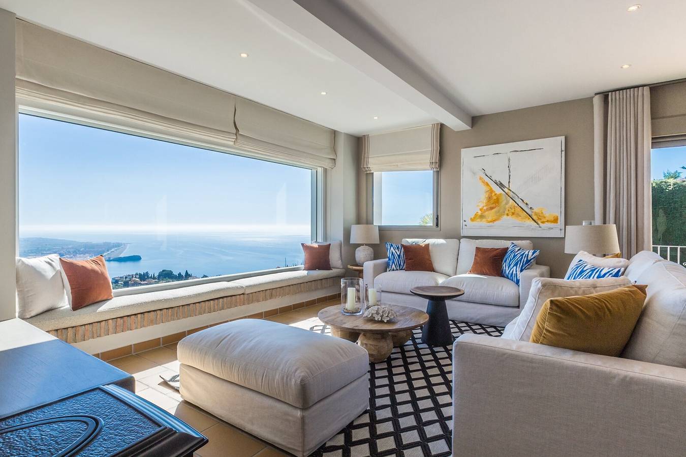 Villa 'Miranda' con vistas al mar, Wi-Fi y aire acondicionado in Monte de los Almendros, Salobreña