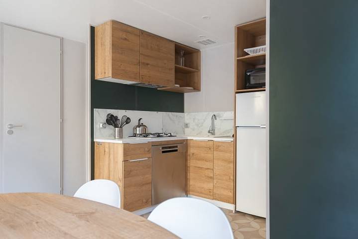 Caravane pour 4 personnes, avec terrasse et balcon/terrasse à Belvès - 2