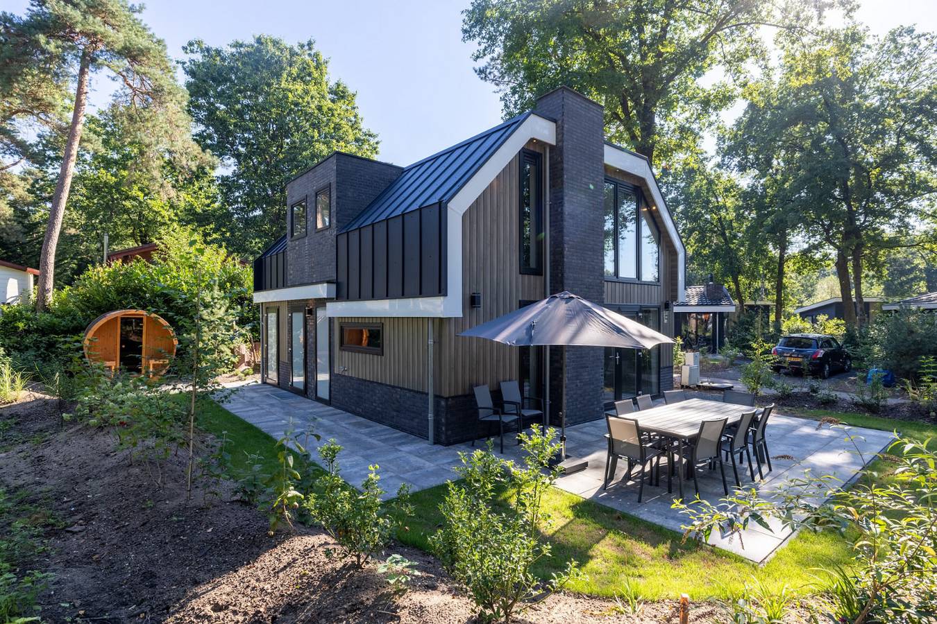 Vakantiepark De Rimboe en Woeste Hoogte — Gruppe Villa Veluwe | Sauna | 10 Pers. in Veluwe