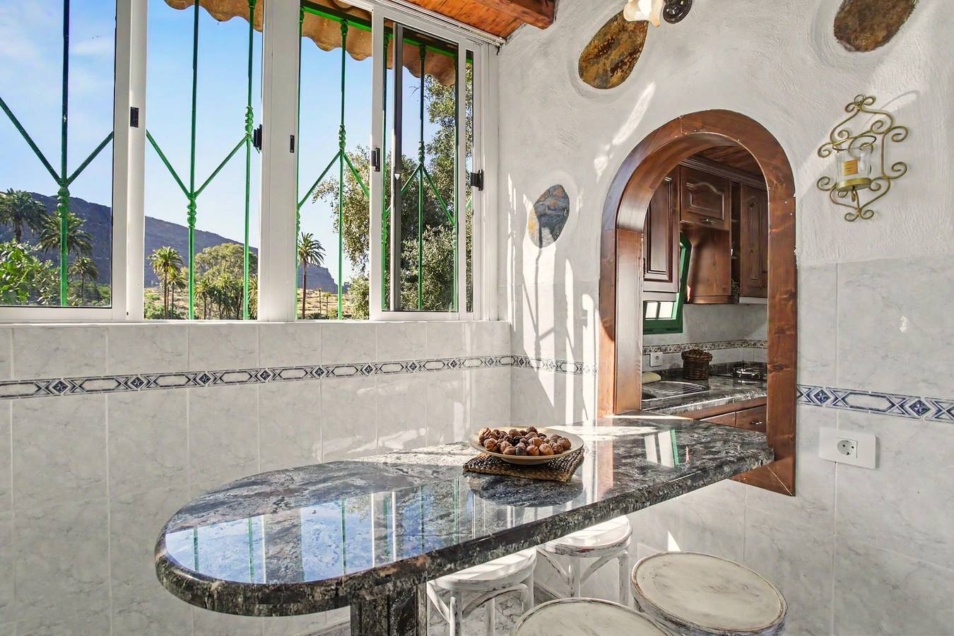 Maison de vacances « La Casita De Aba » avec vue sur la montagne et Wi-Fi in Santa Lucía de Tirajana, Grande Canarie du Sud