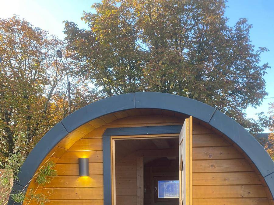 Camping Locronan - Tiny house 2 personnes - Barrel Bois in Locronan, Région de Châteaulin