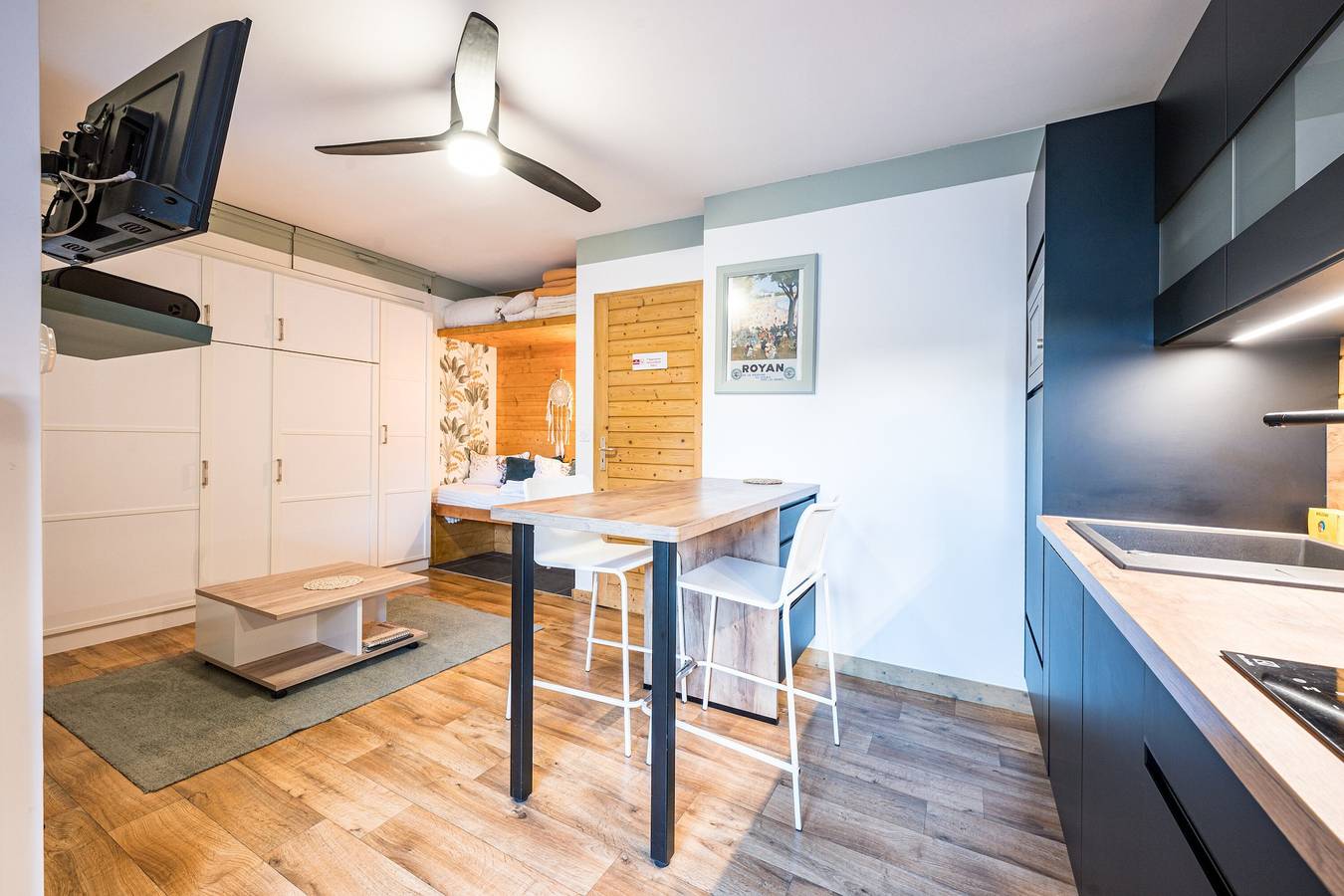 Ganze Wohnung, Mein 3-Sterne Bee Happy Studio in Brides-les-Bains, Les Trois Vallées