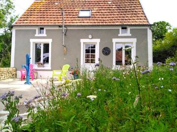 Gîte pour 5 personnes, avec vue et jardin à Saint-Maurice-en-Cotentin