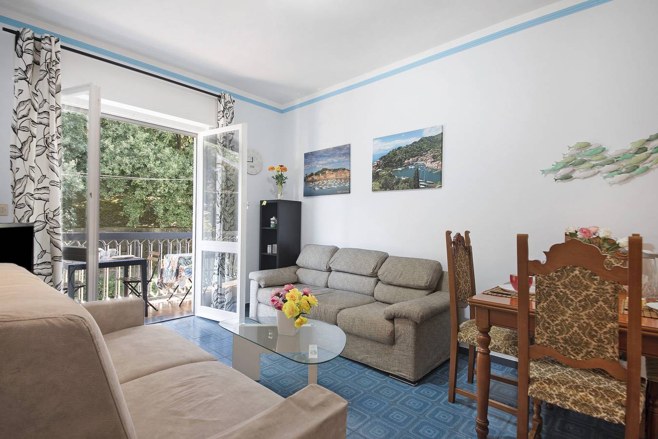 Appartamento intero, Appartamento 'Appartamento Del Golf' con vista sulle montagne, Wi-Fi e aria condizionata in Rapallo (Città), Rapallo