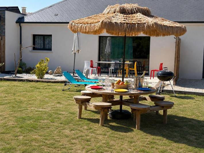 Location de vacances pour 8 personnes, avec Terrasse ainsi que Jardin et Vue à Gy-en-Sologne - 4