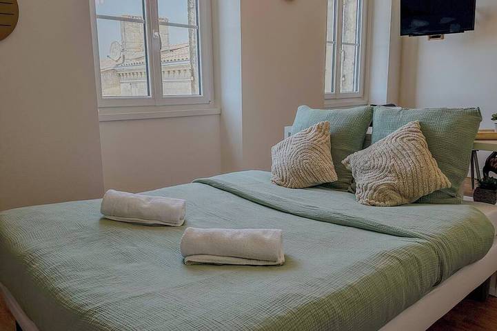 Apartamento entero, Studio Cosy - Bath & Netflix - Ideal couple in Pauillac, Parque natural regional del Médoc