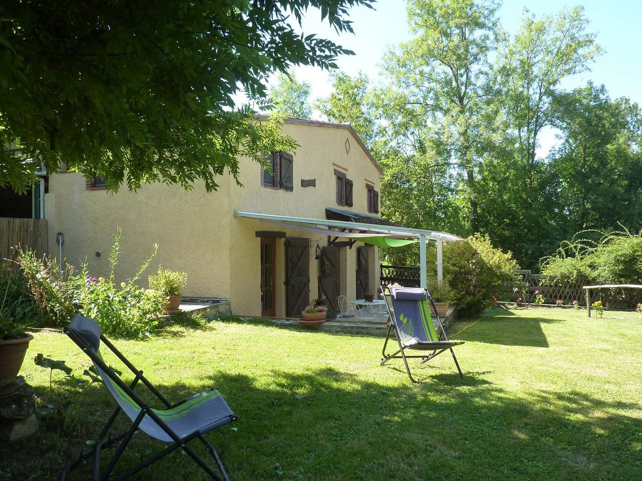 Gîte für 4 Personen mit Terrasse in Ariège