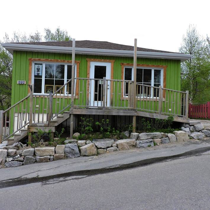 Maison de campagne pour 4 personnes, avec balcon dans Tadoussac