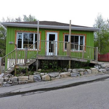 Maison de campagne pour 4 personnes, avec balcon dans Tadoussac