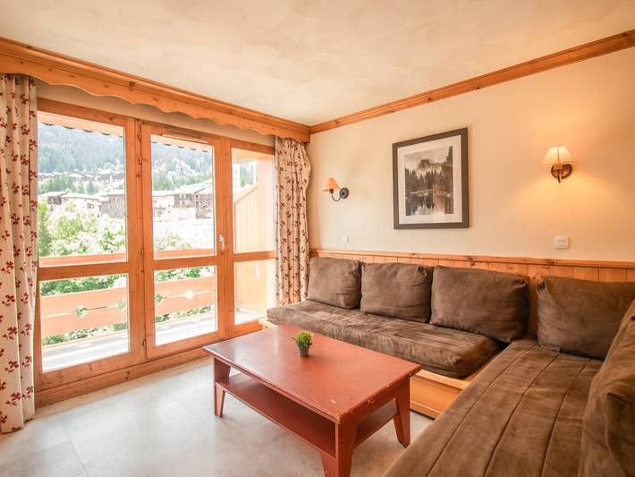 Apartamento entero, Apartamento 3 piezas, 6 pers, balcón, se aceptan mascotas, parking opcional in Valmorel, Les Avanchers-Valmorel