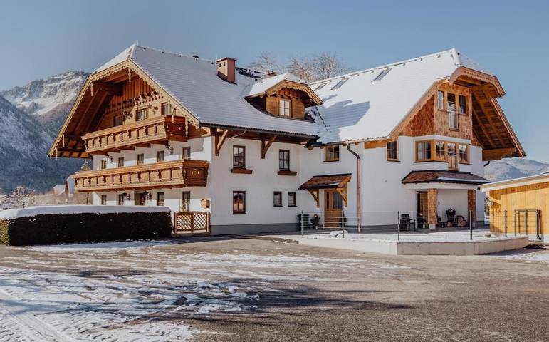 Vakantiewoning voor 5 personen, met uitzicht en tuin in Strobl