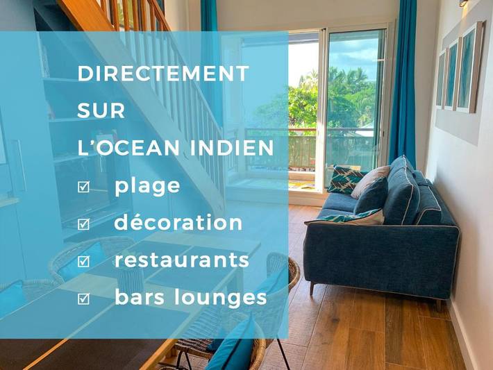 Gîte pour 4 personnes, avec vue et terrasse dans Plage des Roches Noires - 3