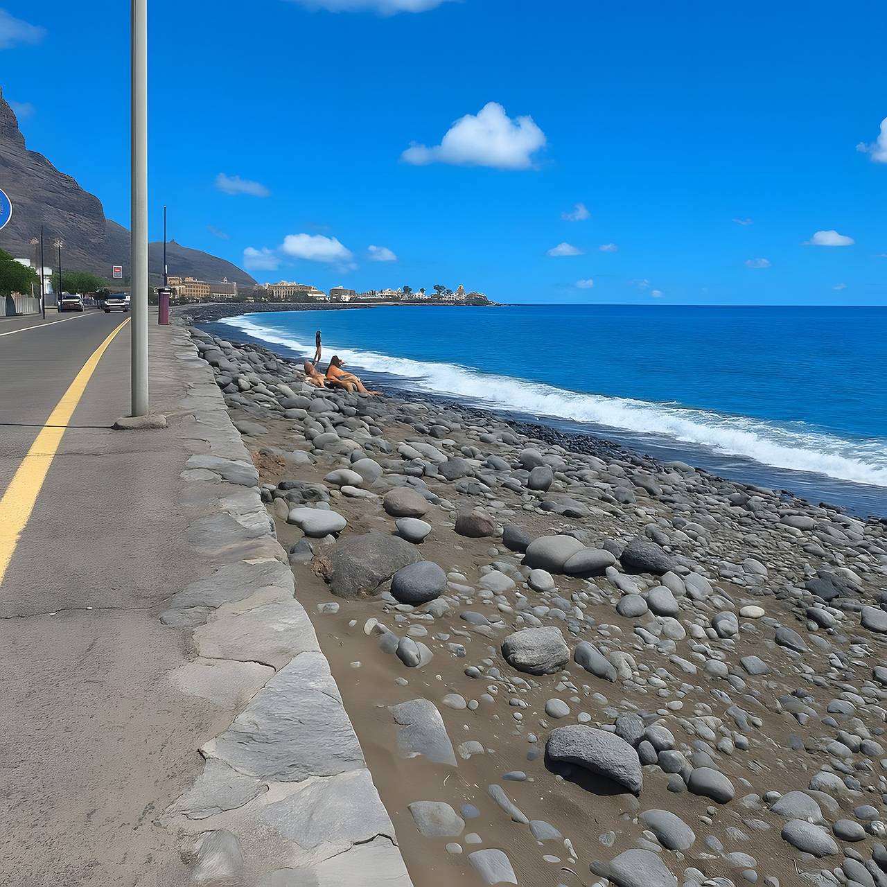 Ferienhaus 'Palmar La Gomera' mit privater Terrasse und Wlan in La Puntilla, Valle Gran Rey