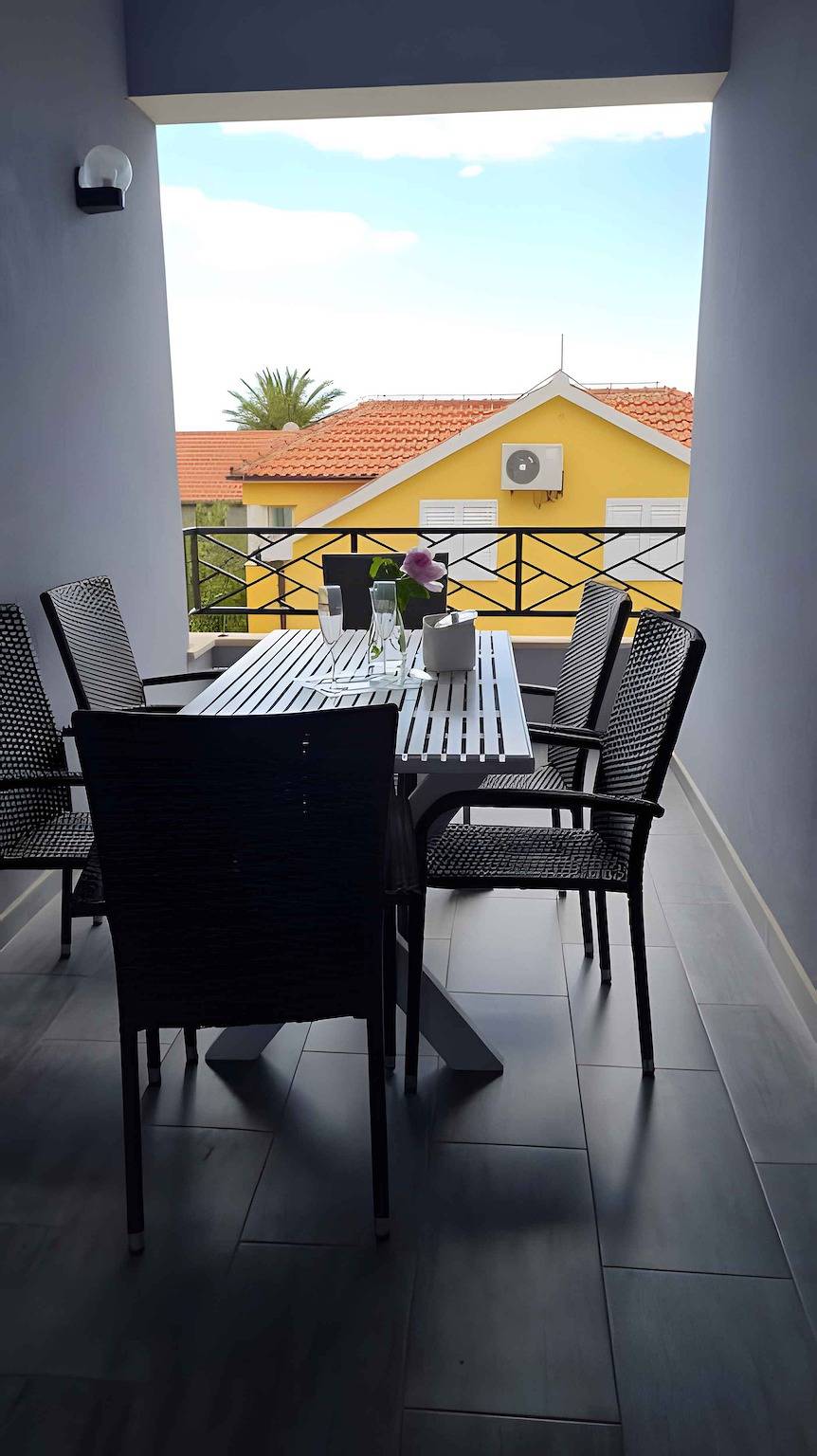 Cały apartament wypoczynkowy, Mieszkanie wakacyjne Z widokiem na morze i tarasem  in Orebić, Pelješac