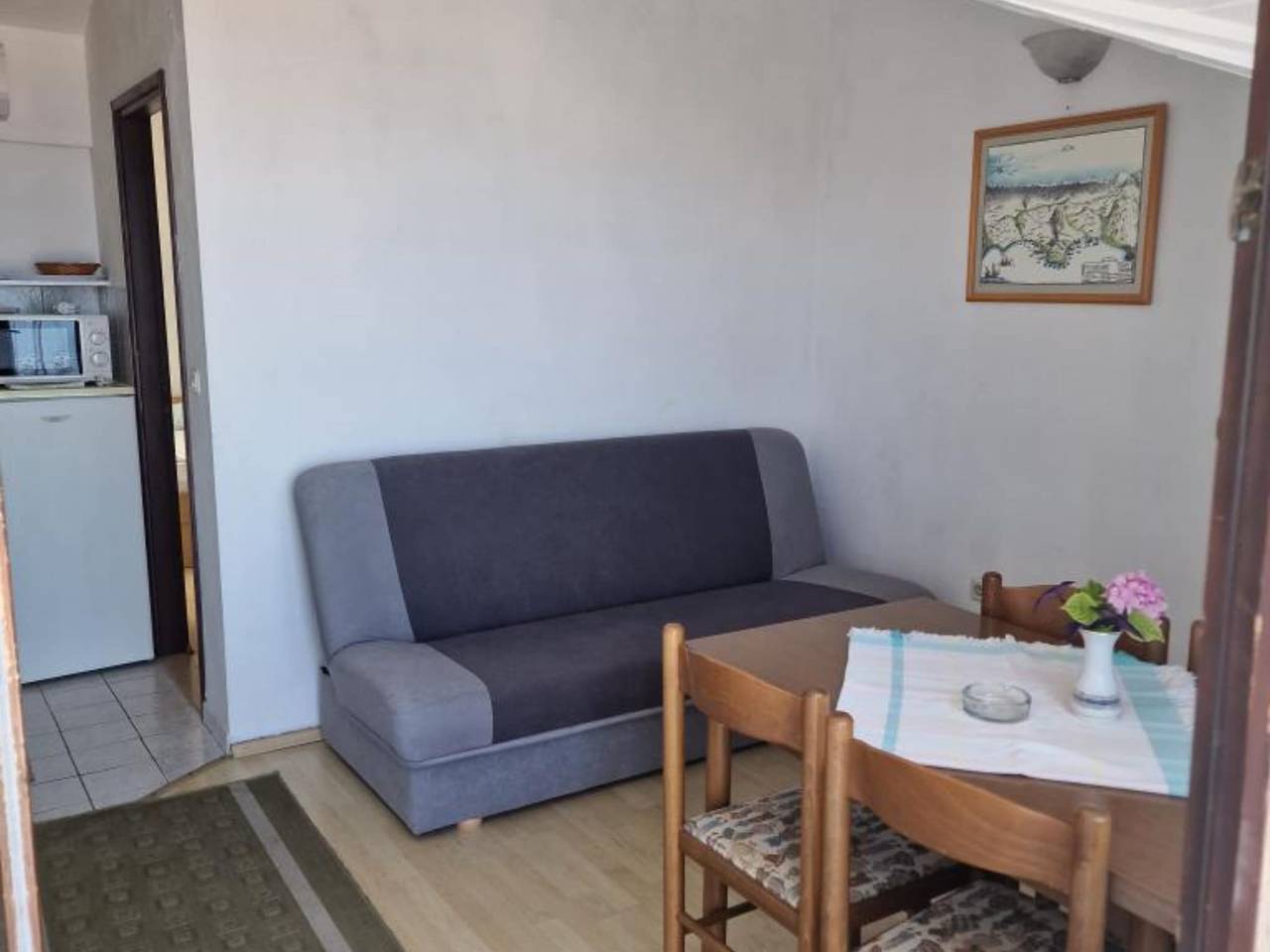 Ganze Wohnung, Two Bedroom Apartment with Terrace and Sea View 4 Niko in Gradac, Makarska Riviera
