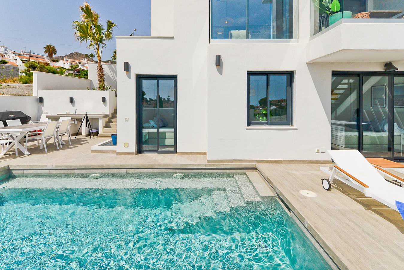 Villa für 8 Personen mit Garten in Playa de Burriana, El Capistrano