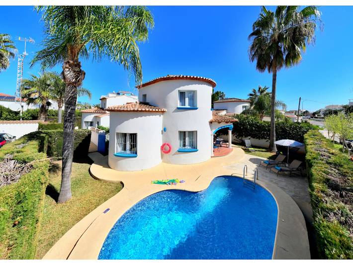 Casa rural para 6 personas, con terraza y jardín en El Palmar
