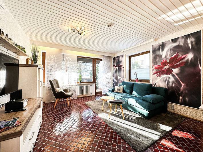 Ferienwohnung für 4 Personen, mit Balkon in Oberstaufen - 2