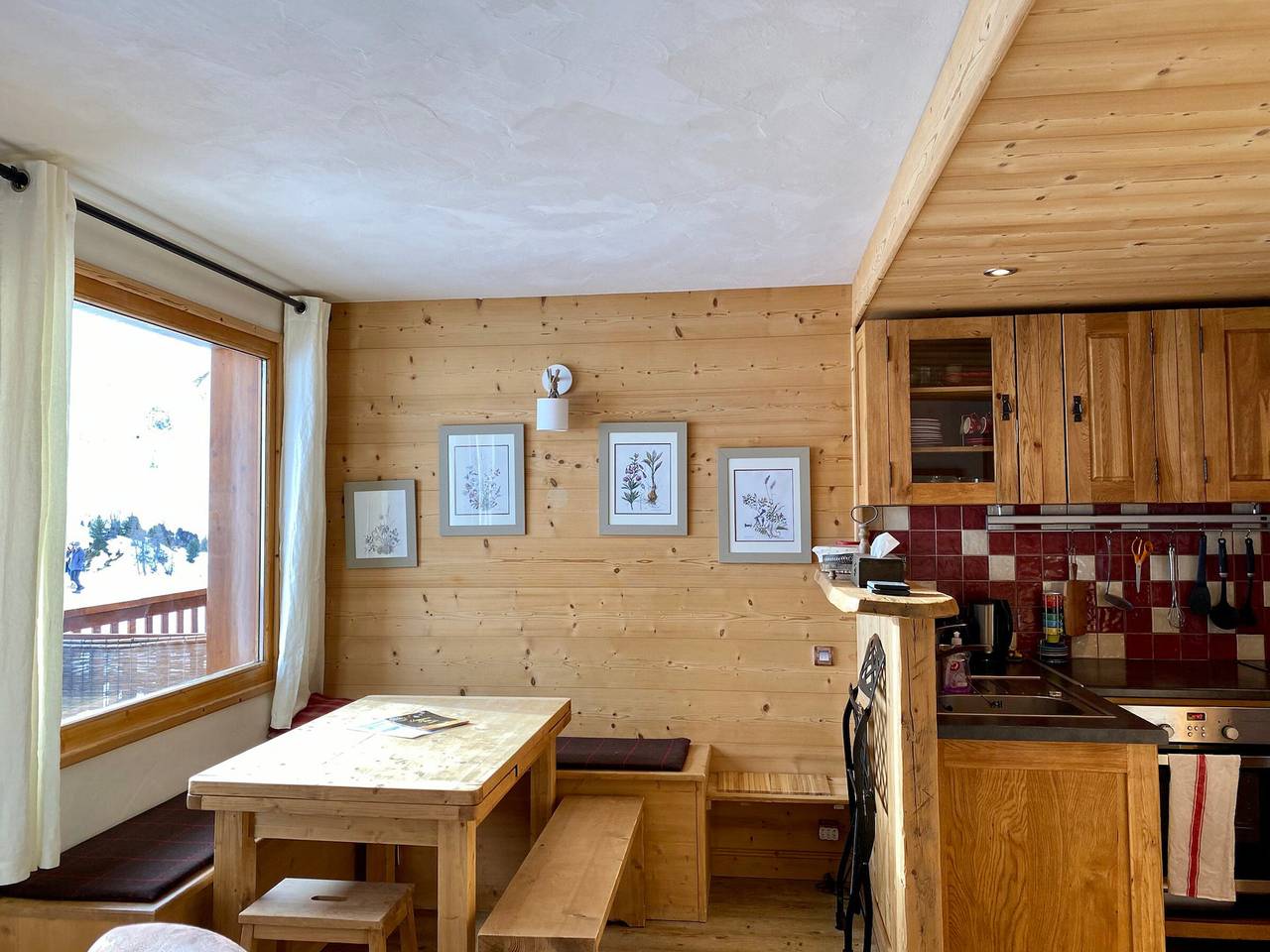 Appartement entier, Duplex chaleureux, 6 pers., vue pistes in Plagne Villages, La Plagne-Tarentaise