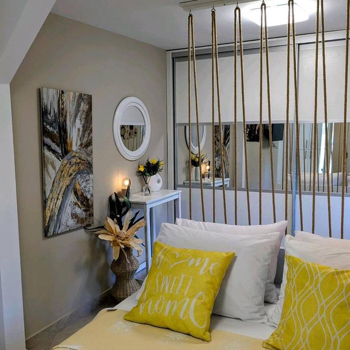 Gîte pour 4 personnes, avec jardin dans Vergina