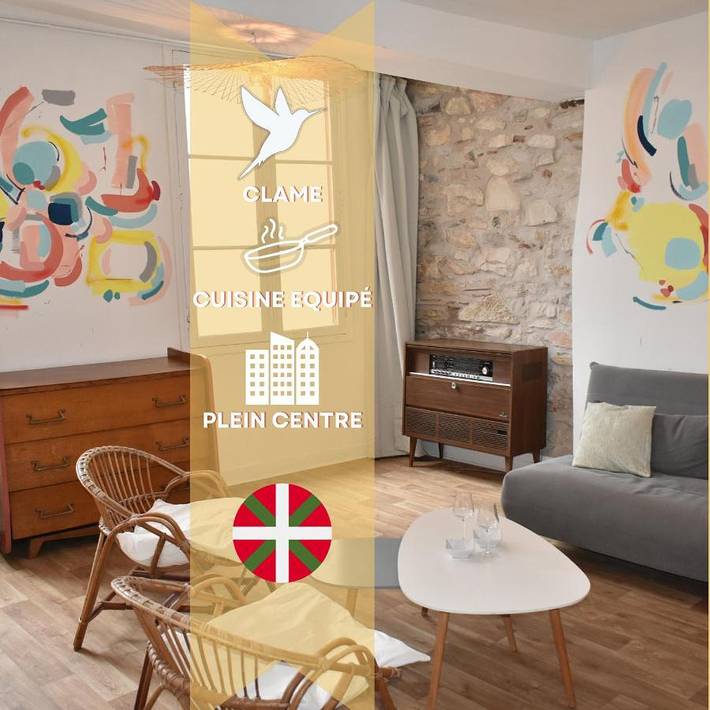 Appartement de vacances pour 2 personnes à Bayonne