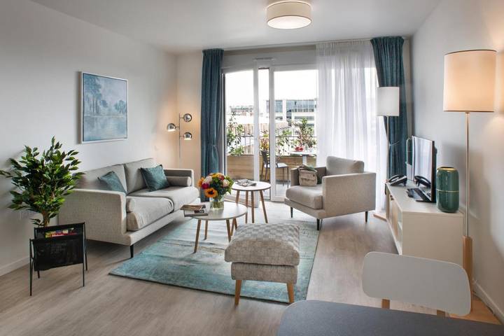 Aparthotel para 4 personas, con piscina además de sauna y terraza, Se admiten mascotas - 1