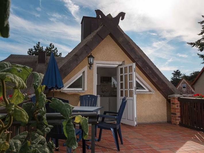 Ferienwohnung für 3 Personen, mit Balkon und Garten auf Usedom